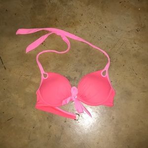 Push up bikini top - pink